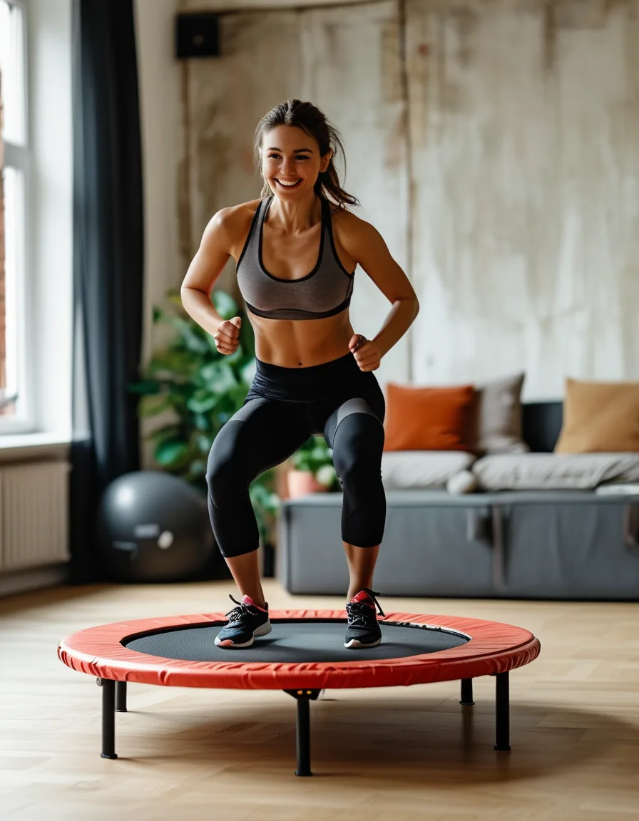 Rebounder Cardio: How to Turn a Mini Trampoline Into a Serious HIIT Workout