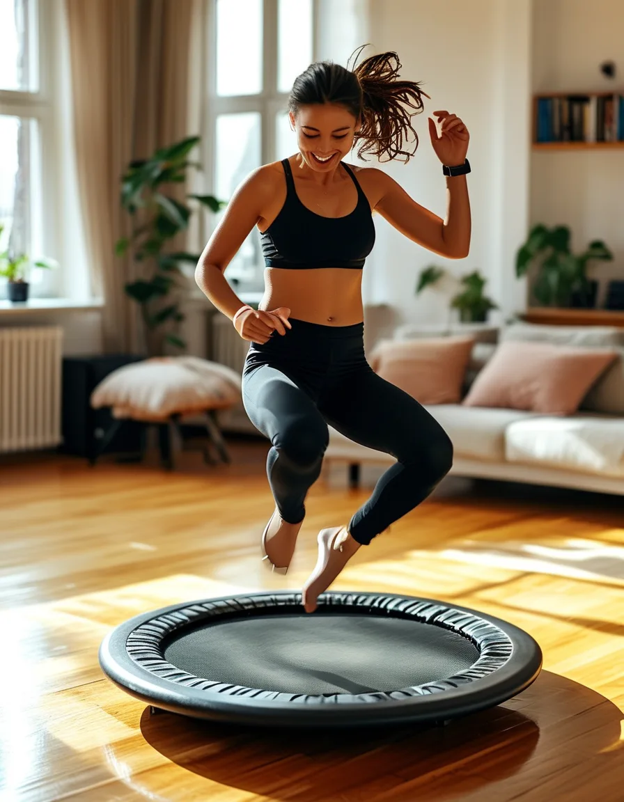 Why a Mini Trampoline Workout Can Feel Deceptively Easy While Still Delivering a Real Cardio Load
